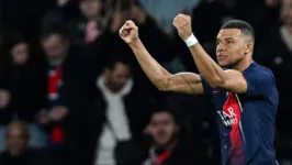 Mbappé foi destaque do PSG na Liga dos Campeões