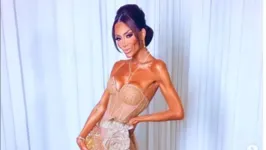 Fernanda Sena chamou a atenção dos seguidores ao surgir extremamente magra no último dia da Farofa da Gkay.