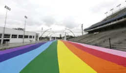 Sambódromo do Anhembi, em São Paulo.