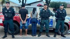 O casal foi preso e conduzido para a Delegacia de Polícia Civil de Redenção