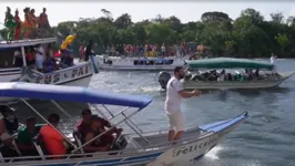 O tradicional Carnaval das Águas  é uma manifestação cultural que existe, há mais de 100 anos, em Cametá