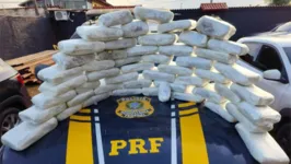 PRF apreendeu 50 kg de maconha