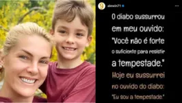 Apesar do conturbado divórcio, Ana Hickmann demonstrou a importância de celebrar os momentos especiais ao lado daqueles que ama.