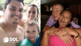 As cinco pessoas da mesma família morreram na hora