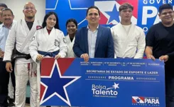 O atleta paraense de jiu-jitsu Eduardo Silva é atendido pelo Programa Bolsa Talento, conquistou posição de destaque no pódio do Rio Summer Internacional Open