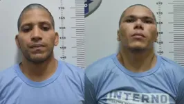 Presos que fugiram da penitenciária de Segurança Máxima de Mossoró, no Rio Grande do Norte.