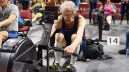 Richard Morgan é um idoso de 93 anos com muitos músculos e pouca gordura.