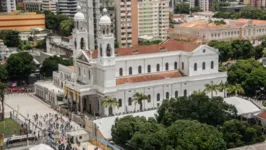 Basílica Santuário de Nazaré é uma das igrejas mais famosas do norte do Brasil. Pará é o 5º estado com mais templos religiosos no país