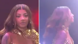 Ludmilla tem palco invadido no Show da Virada em Copacabana, no Rio de Janeiro