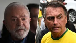 Lula e Bolsonaro são o atual é ex-presidentes do Brasil, respectivamente