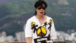 Michael Jackson em gravação do videoclipe “They Don’t Care About Us" no Brasil.