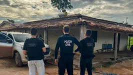 Agentes da Força-Tarefa Amazônia Segura da Polícia Civil do Pará