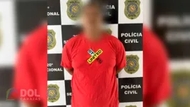 O suspeito foi preso na quinta-feira (28) e apresentado na delegacia de Parauapebas