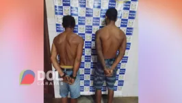 Dois suspeitos foram presos pela Policia Militar da cidade de Rio Maria, no sul do Pará, acusado de prática delituosa.