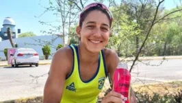 Luisa Baptista, de 29 anos, triatleta brasileira