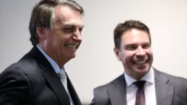 Bolsonaro (PL) e o ex-diretor-geral da Abin, Alexandre Ramagem