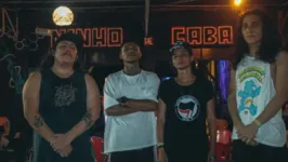 A banda THC é conhecida no cenário de hardcore paraense