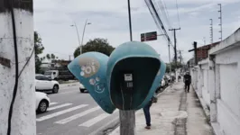 Os telefones públicos estão praticamente extintos em Belém