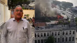 Prefeito Edmilson Rodrigues destacou a importância de cuidar dos atingidos pelo incêndio