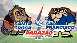 Santa Rosa e São Francisco se enfrentam pela segunda rodada do Parazão