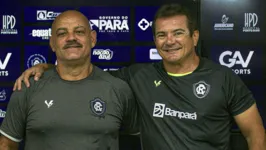 Com históricos vitoriosos, Agnaldo de Jesus e Mariozinho integram a comissão técnica permanente do Clube do Remo.
