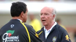 Carlos Alberto Parreira e Zagallo trabalharam juntos diversas vezes na Seleção Brasileira.