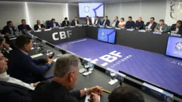 Reunião entre clubes das Séries A e B na sede da CBF.