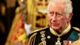 O rei Charles 3º durante sua coroação em maio de 2023