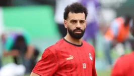 O atacante Mohamed Salah desfalca o Egito na partida contra Cabo Verde, pela Copa Africana de Nações, nesta segunda (22).