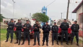 Equipe do 8º Batalhão de Polícia Militar foi acionada para verificar a situação