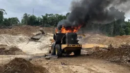 Equipamentos usados no garimpo ilegal foram inutilizados. Atividade criminosa ameaçava linhas de transmissão e a biodiversidade local