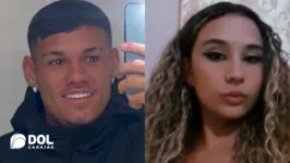 Dimas Cândido e Livia Gabriele estavam se encontrando pela primeira vez