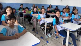 Alunos do ensino fundamental 2