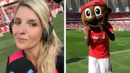 Gisele Kumpel acusa o mascote do Internacional de impotunação sexual durante o Gre-Nal do último domingo (25), no Beira-RIo.