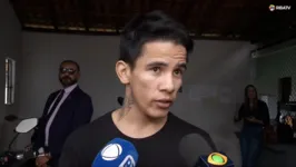 Gleison Soares deu a primeira entrevista após sair da prisão nesta terça-feira (19).