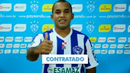 Edinho em sua primeira passagem pelo Paysandu