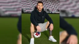 O jogador argentino Lionel Messi.