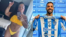 Mulher Melancia prometeu "bonificar" o marido após ele ter boa atuação pelo Paysandu. Será que o prêmio já foi dado?