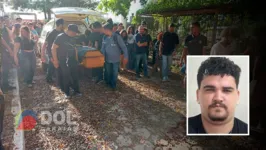 Sepultamento do professor ocorreu na tarde desta quarta-feira (28), em Marabá