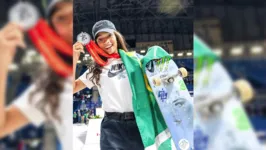 Imagem ilustrativa da notícia Rayssa Leal conquista prata no Mundial de skate street