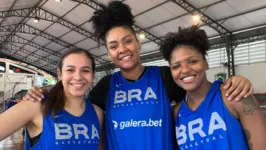 Jogadoras da seleção brasileira estão na reta final de preparação para o Pré-Olímpico e receberam o carinho da torcida paraense.