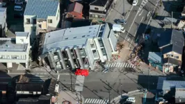 Uma série de terremotos atingiu o Japão na segunda-feira (1°), com o mais forte alcançando magnitude 7,6