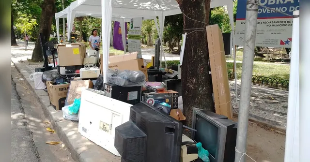 Imagem ilustrativa da notícia Coleta de lixo eletrônico em Belém tem data definida