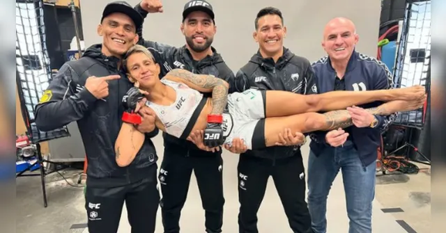 Imagem ilustrativa da notícia UFC 298: paraense Amanda Lemos vence Mackenzie Dern
