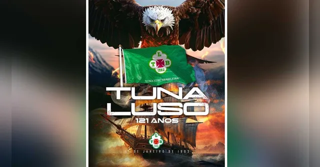 Imagem ilustrativa da notícia Tuna Luso comemora 121 anos de fundação 