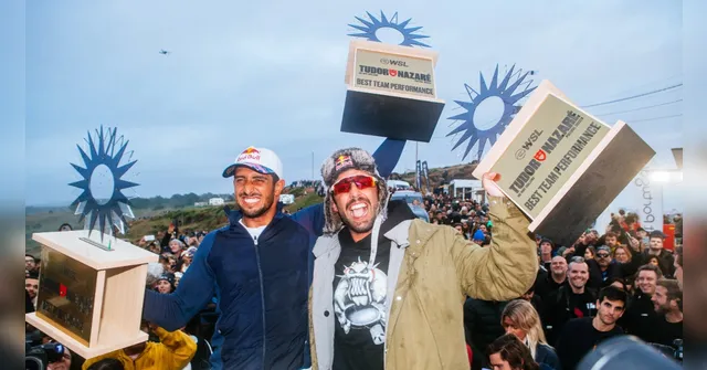 Imagem ilustrativa da notícia Scooby e Lucas Chumbo vencem o Nazaré Big Wave Challenge