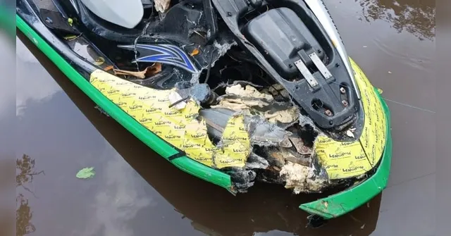 Imagem ilustrativa da notícia Rio Inhangapi: homem morre após acidente de jet ski