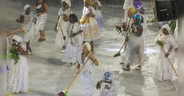 Imagem ilustrativa da notícia Lavagem da Sapucaí anuncia carnaval com fé e festa no Rio