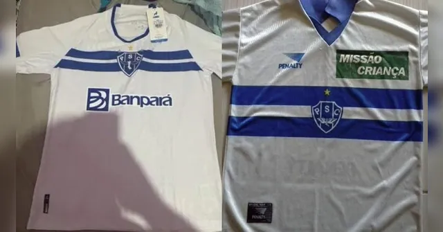 Imagem ilustrativa da notícia Vídeo: suposta camisa do Paysandu relembra anos 2000