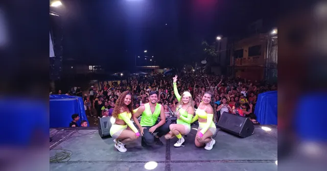 Imagem ilustrativa da notícia Turnê de Laudiane Maia no carnaval agitou o Marajó; confira!